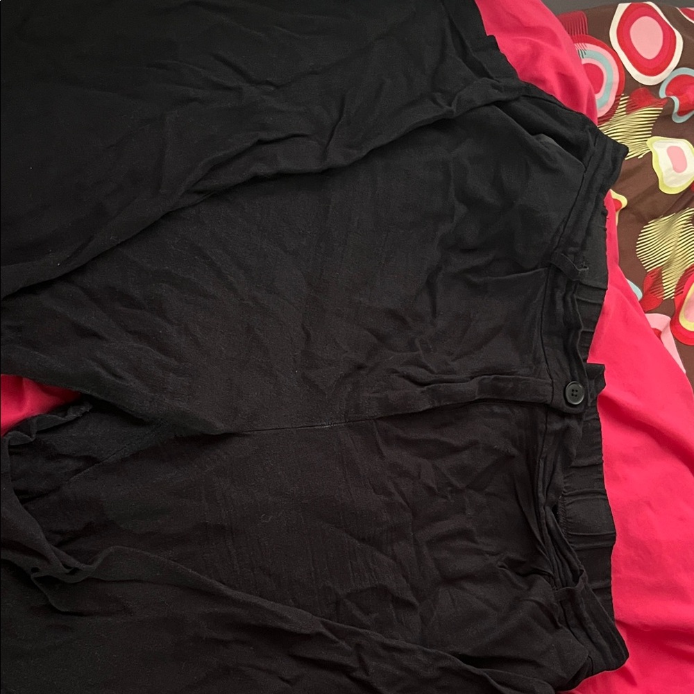 Ardene Black Knit Pants
